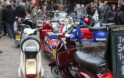 Camden Town y motos clásicas.