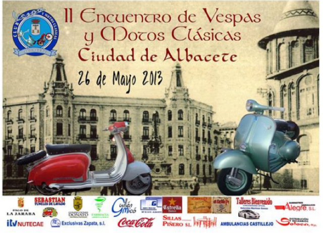 II Encuentro Vespas y Motos Clásicas Albacete (1)