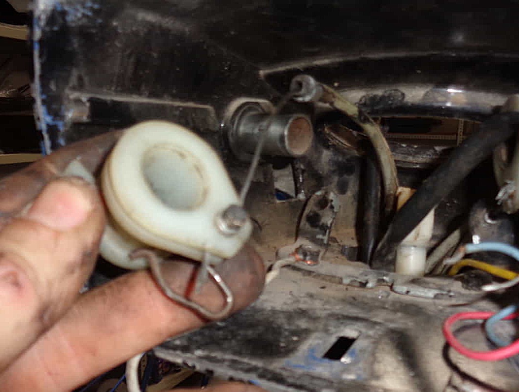 Polea acelerador vespino