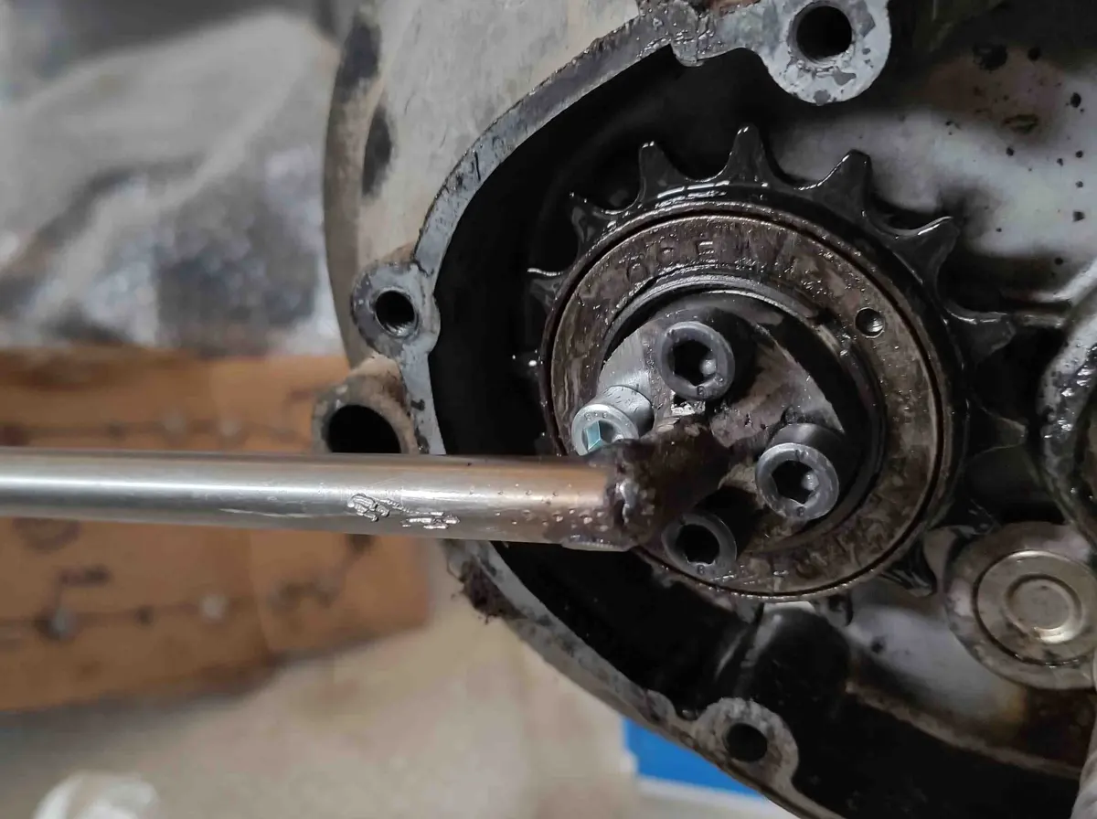 útil bloqueo piñon bici vespino