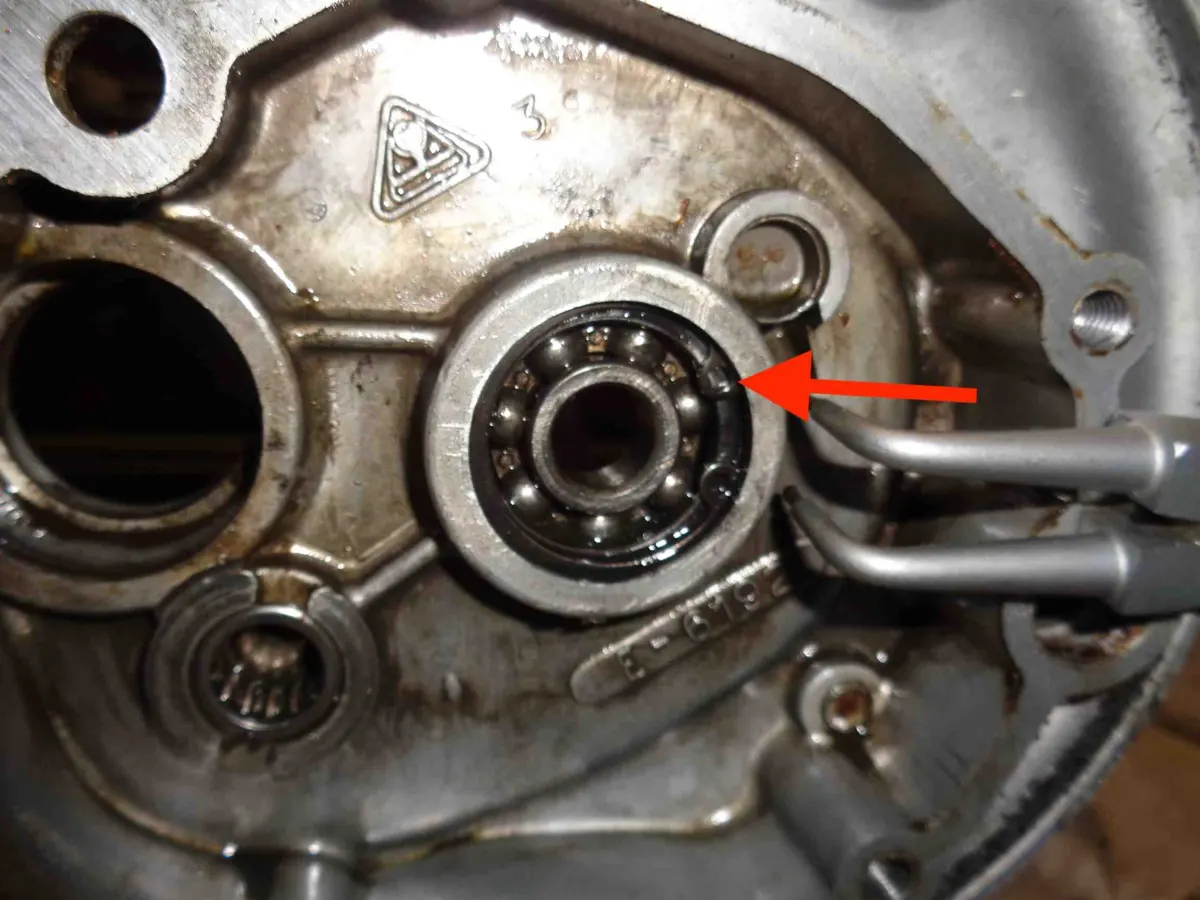 Circlip rodamiento reductora vespino