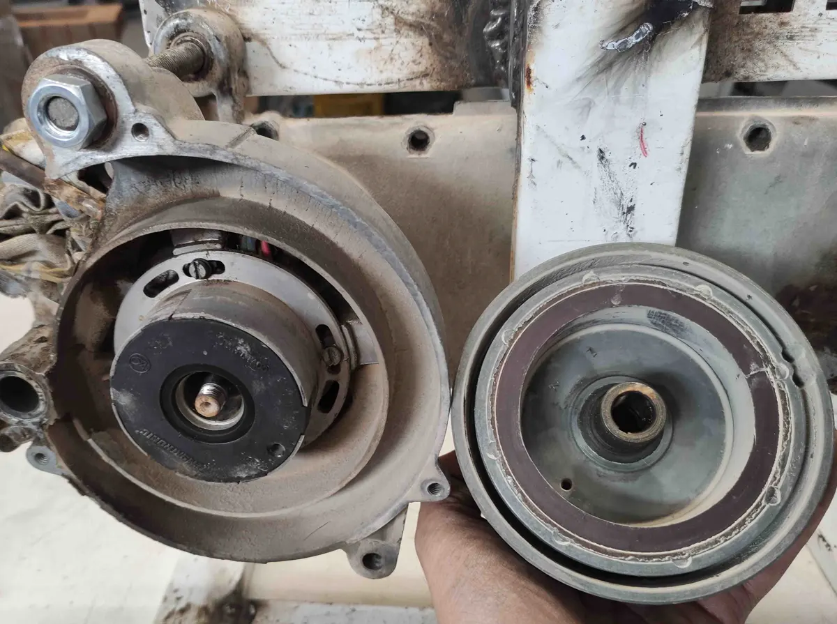 volante vespino desmontado