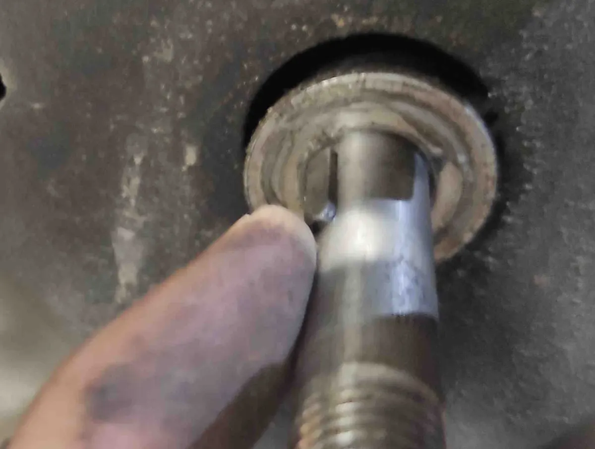 Chaveta de eje variador de vespino