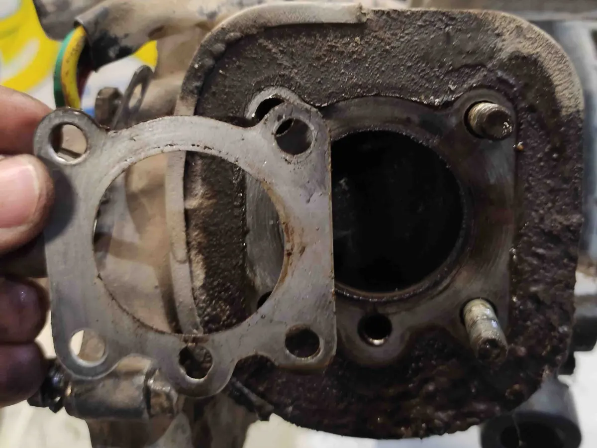 junta de culata de vespino y cilindro