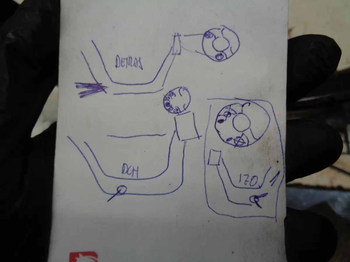 Boceto de enrutado de Cables de Vespino SC
