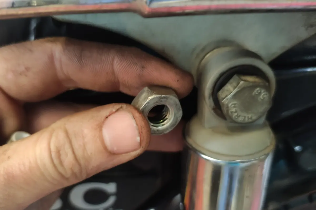 Anclaje superior del amortiguador extra de vespino 