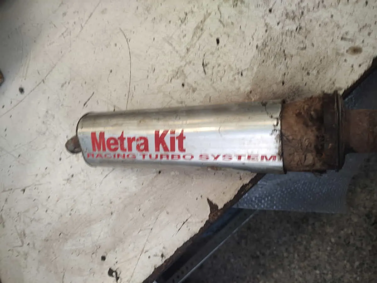 Retirada de la Sordina del Tubarro Metrakit